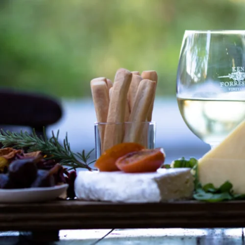 Wine Tasting, Cheese platters at Ken Forrester